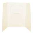 Lippert 24IN X 36IN X 59IN BATHTUB & SHOWER PAN SURROUND; 1-PIECE DESIGN; PICTURE FRAME FINISH 209461